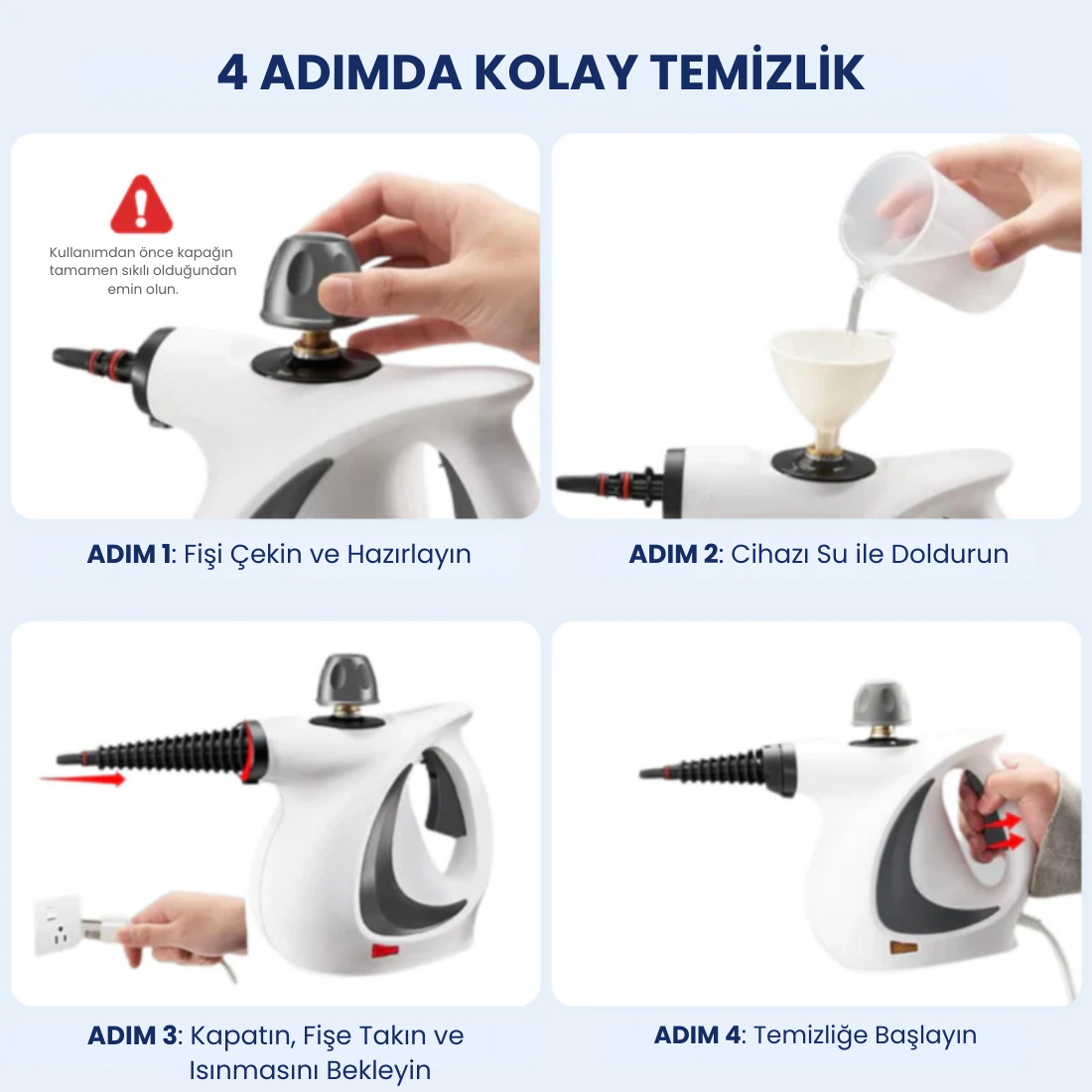 Buharlı Temizleyici